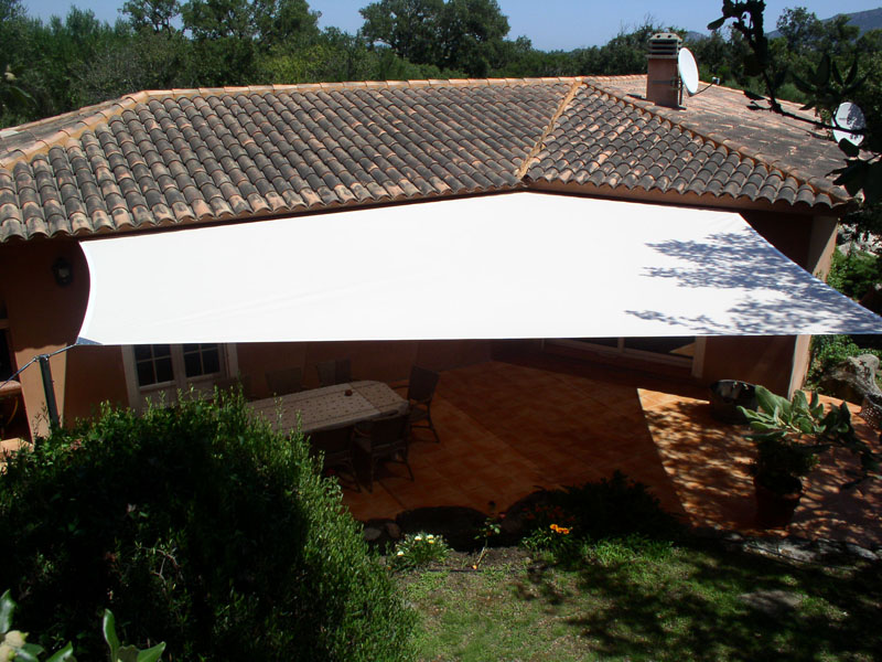 toile solaire pour votre jardin et terrasse - conseil decoration